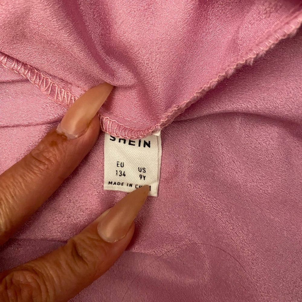 SHEIN size 9 pink dress great condition